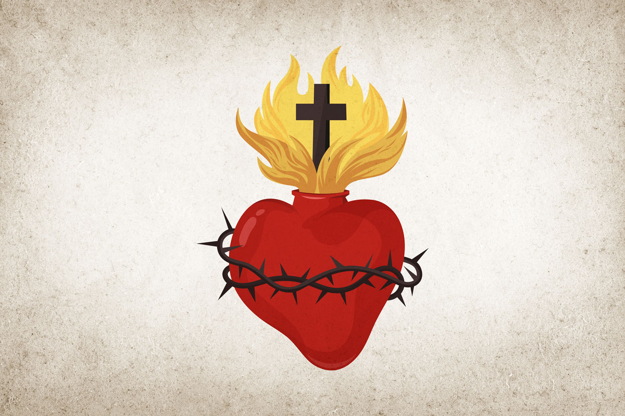 Sagrado Coração de Jesus, refúgio de paz