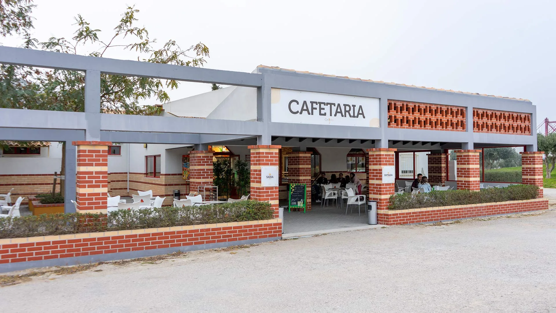Cafetaria no Santuário de Cristo Rei