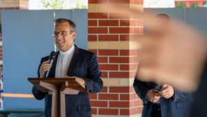 Inauguração da Avenida Pio XII no Santuário de Cristo Rei