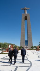 Inauguração da Avenida Pio XII no Santuário de Cristo Rei