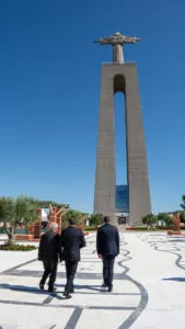 Inauguração da Avenida Pio XII no Santuário de Cristo Rei