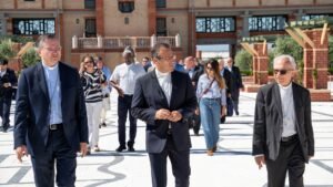 Inauguração da Avenida Pio XII no Santuário de Cristo Rei