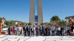Inauguração da Avenida Pio XII no Santuário de Cristo Rei