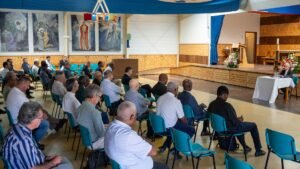 Conferência com D. Pio Alves no Santuário de Cristo Rei