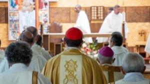 Eucaristia com D. Américo Aguiar no Santuário de Cristo Rei