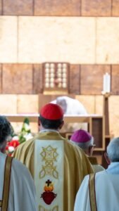 Eucaristia com D. Américo Aguiar no Santuário de Cristo Rei