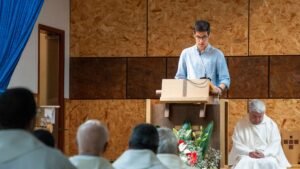 Eucaristia com D. Américo Aguiar no Santuário de Cristo Rei