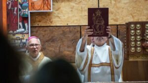 Eucaristia com D. Américo Aguiar no Santuário de Cristo Rei
