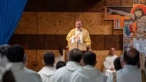 Eucaristia com D. Américo Aguiar no Santuário de Cristo Rei