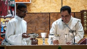 Eucaristia com D. Américo Aguiar no Santuário de Cristo Rei