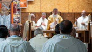 Eucaristia com D. Américo Aguiar no Santuário de Cristo Rei