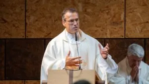 Eucaristia com D. Américo Aguiar no Santuário de Cristo Rei