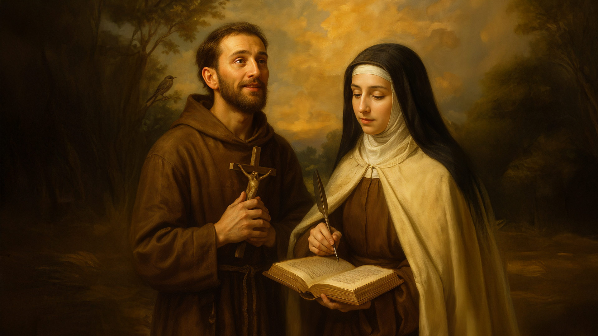 Sob o Manto de Cristo: Santos que Viveram o Reino